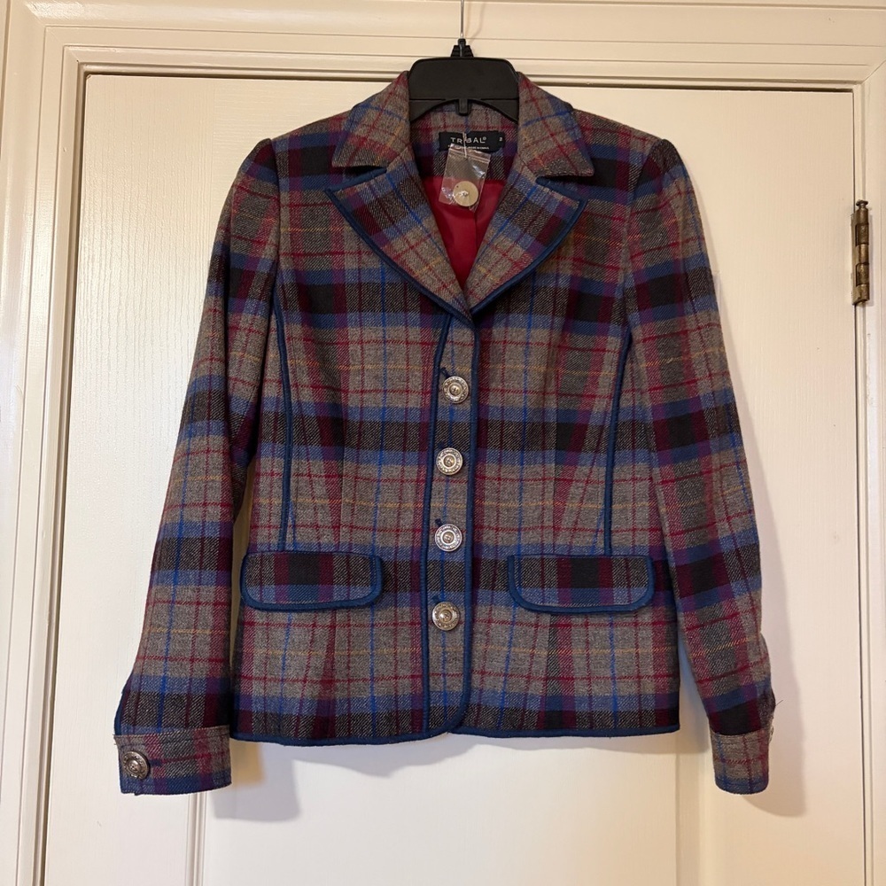 Tribal Plaid Women's Jacket